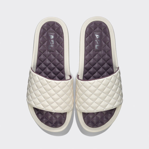 athletic propulsion labs Women's Lusso Slide Ivory / Moonscape