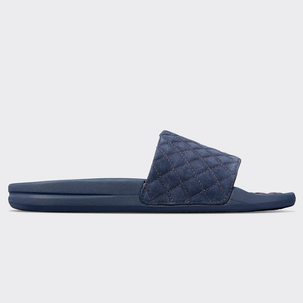 Athletic Propulsion Labs Women's Suede Lusso Slide Midnight