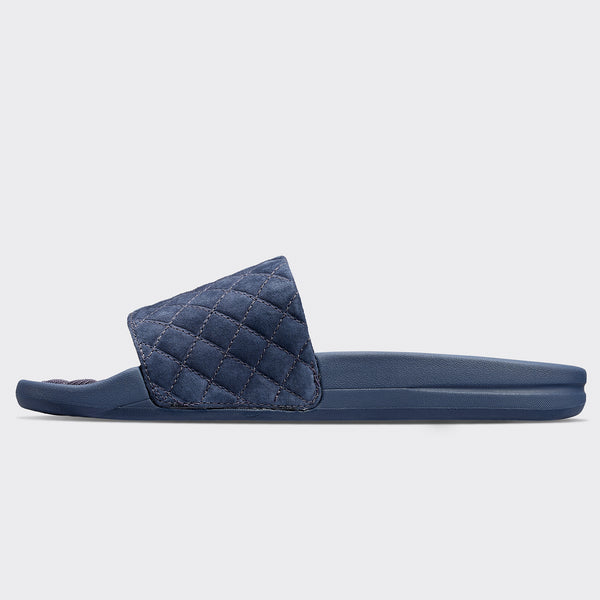 Athletic Propulsion Labs Women's Suede Lusso Slide Midnight