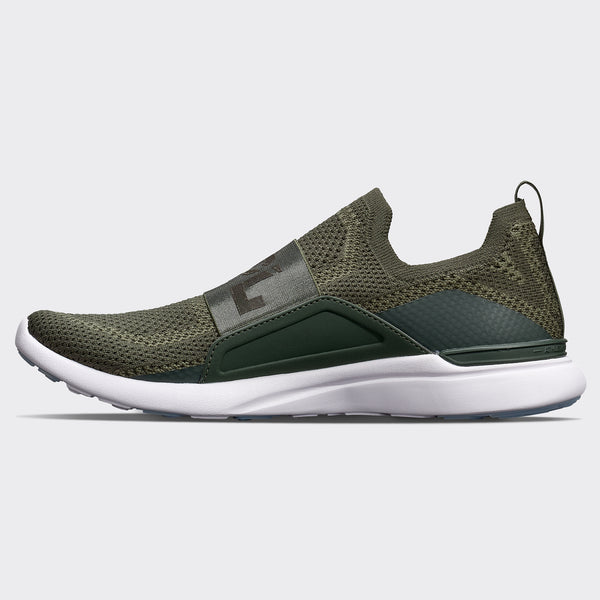 Athletic Propulsion Labs Women's TechLoom Bliss Dark Army / Fatigue / White