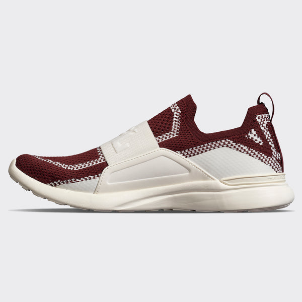 Athletic Propulsion Labs Women's TechLoom Bliss Ivory / Burgundy