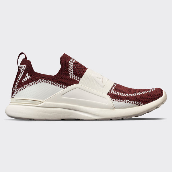 athletic propulsion labs Women's TechLoom Bliss Ivory / Burgundy