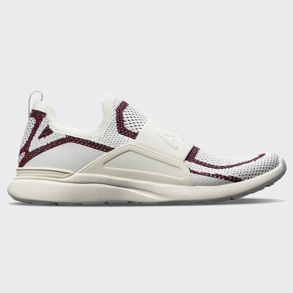 athletic propulsion labs Women's TechLoom Bliss Ivory / Navy / Impulse Red