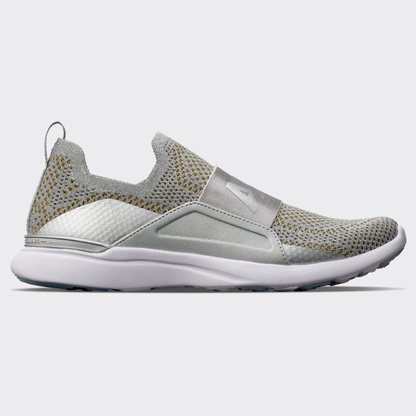athletic propulsion labs Women's TechLoom Bliss Metallic Silver / 24K / White