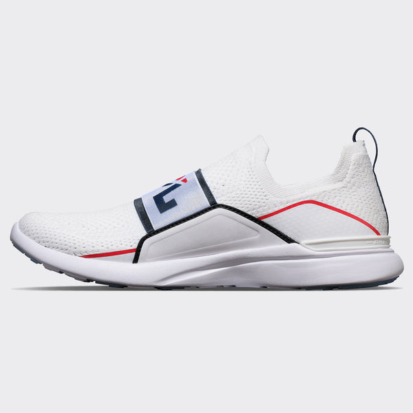 Athletic Propulsion Labs Women's TechLoom Bliss White / Red / Navy / Black