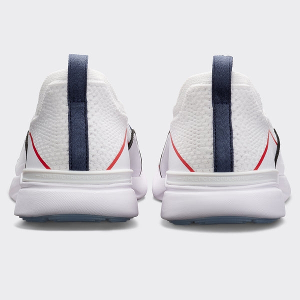 Athletic Propulsion Labs Women's TechLoom Bliss White / Red / Navy / Black