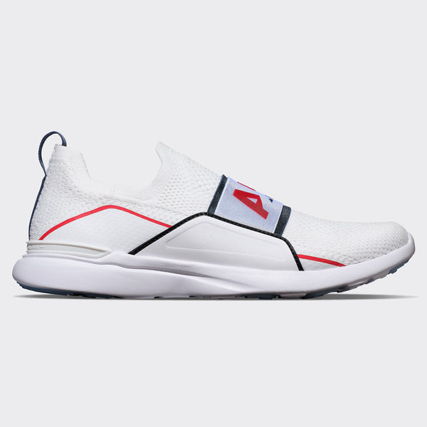 athletic propulsion labs Women's TechLoom Bliss White / Red / Navy / Black
