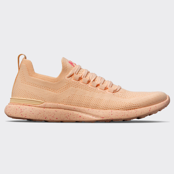 athletic propulsion labs Women's TechLoom Breeze Faded Peach / Fire Coral / Speckle
