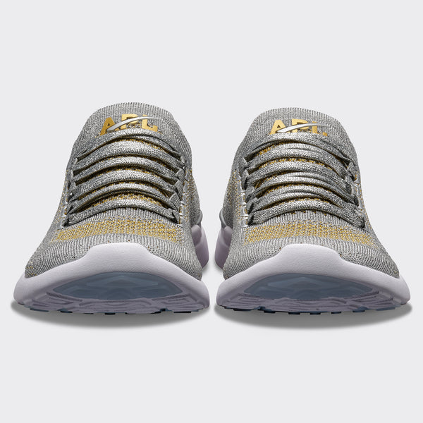Athletic Propulsion Labs Women's TechLoom Breeze Metallic Silver / 24K / White