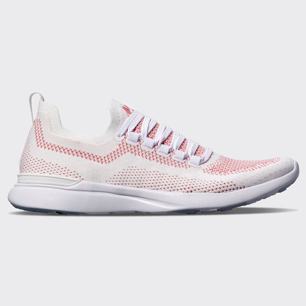 athletic propulsion labs Women's TechLoom Breeze White / Fire Coral / White