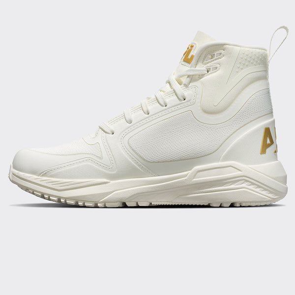 Athletic Propulsion Labs Women's TechLoom Defender Ivory / Metallic Gold