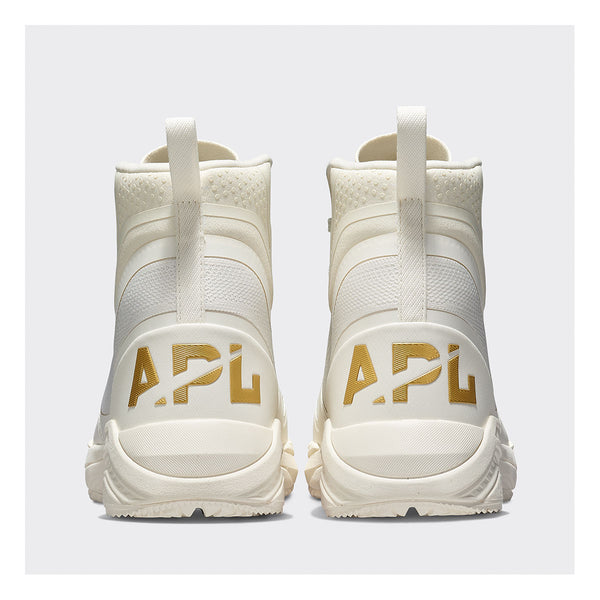 Athletic Propulsion Labs Women's TechLoom Defender Ivory / Metallic Gold