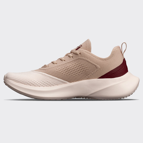 Athletic Propulsion Labs Women's TechLoom Dream Creme / Rose Dust / Burgundy