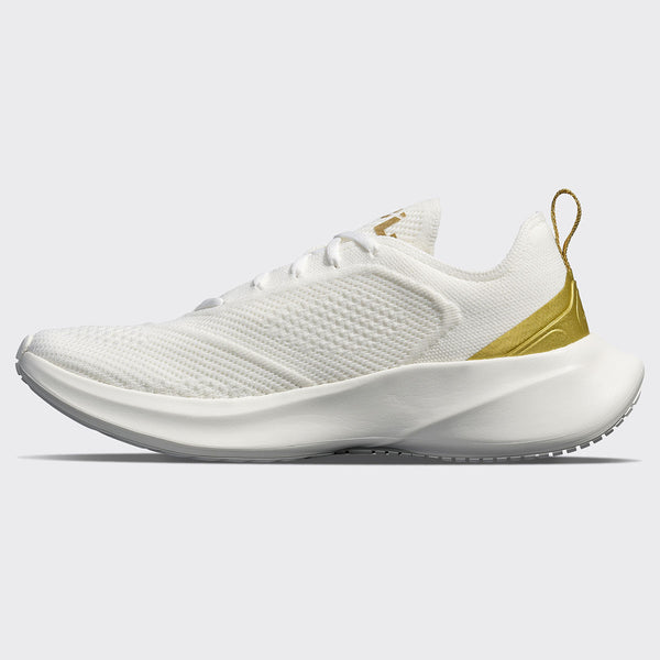 Athletic Propulsion Labs Women's TechLoom Dream Ivory / Metallic Gold