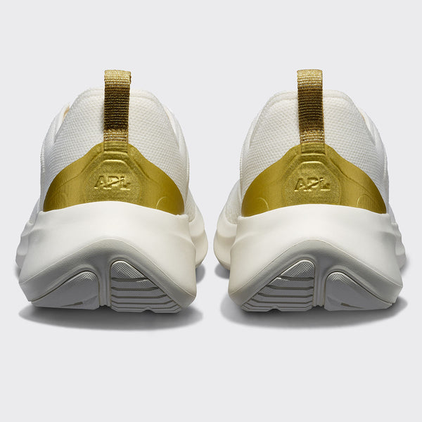 Athletic Propulsion Labs Women's TechLoom Dream Ivory / Metallic Gold