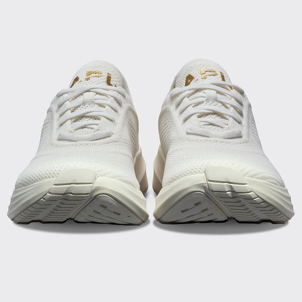 Athletic Propulsion Labs Women's TechLoom Dream Ivory / Metallic Gold