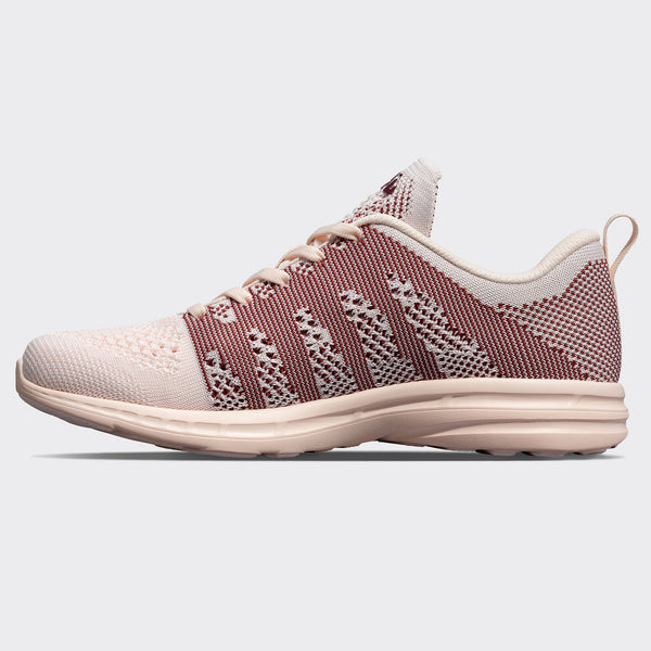 Athletic Propulsion Labs Women's TechLoom Pro Creme / Bordeaux / Burgundy
