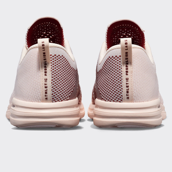 Athletic Propulsion Labs Women's TechLoom Pro Creme / Bordeaux / Burgundy