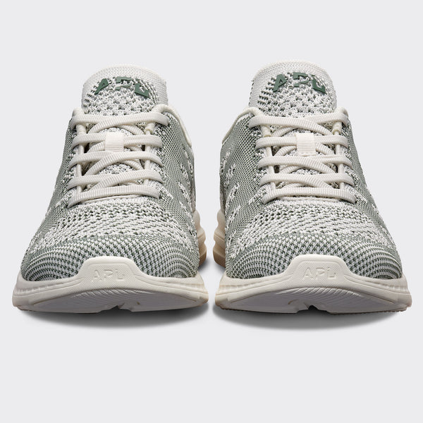 Athletic Propulsion Labs Women's TechLoom Pro Ivory / Deep Jade