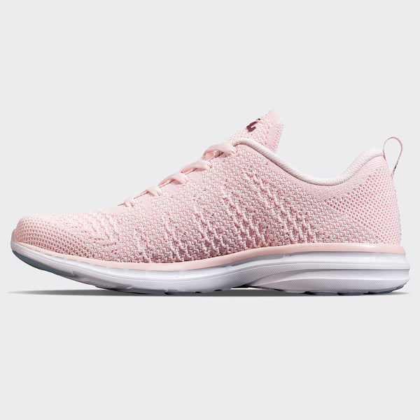 Athletic Propulsion Labs Women's TechLoom Pro X Bleached Pink / Burgundy / White