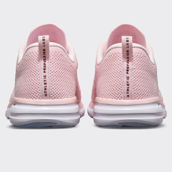 Athletic Propulsion Labs Women's TechLoom Pro X Bleached Pink / Burgundy / White