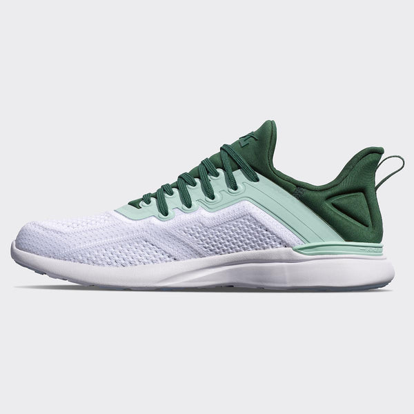 Athletic Propulsion Labs Women's TechLoom Tracer White / Great Green / Peppermint