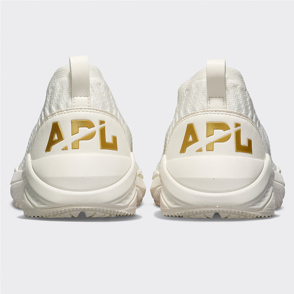 Athletic Propulsion Labs Women's TechLoom Traveler Ivory / Metallic Gold