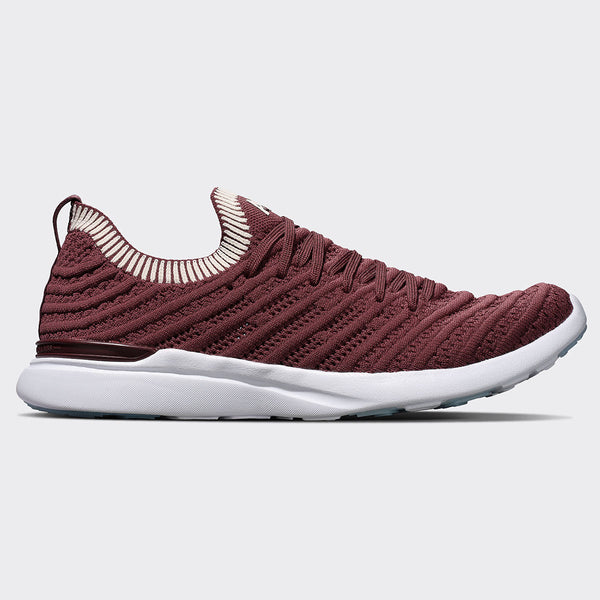 athletic propulsion labs Women's TechLoom Wave Burgundy / Creme / Ribbed athletic propulsion labs Women's TechLoom Wave Burgundy / Creme / Ribbed