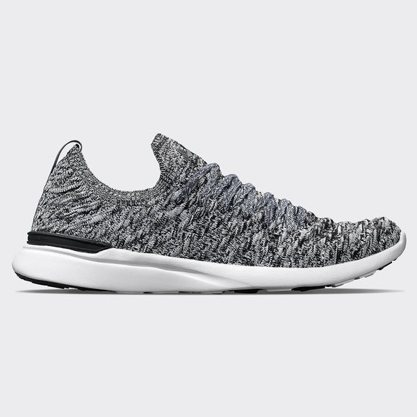 athletic propulsion labs Women's TechLoom Wave Heather Grey / Black / White