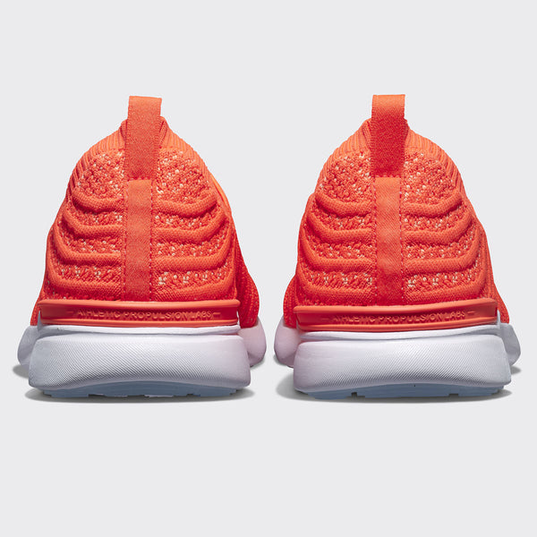 Athletic Propulsion Labs Women's TechLoom Wave Impulse Red / Faded Peach / White