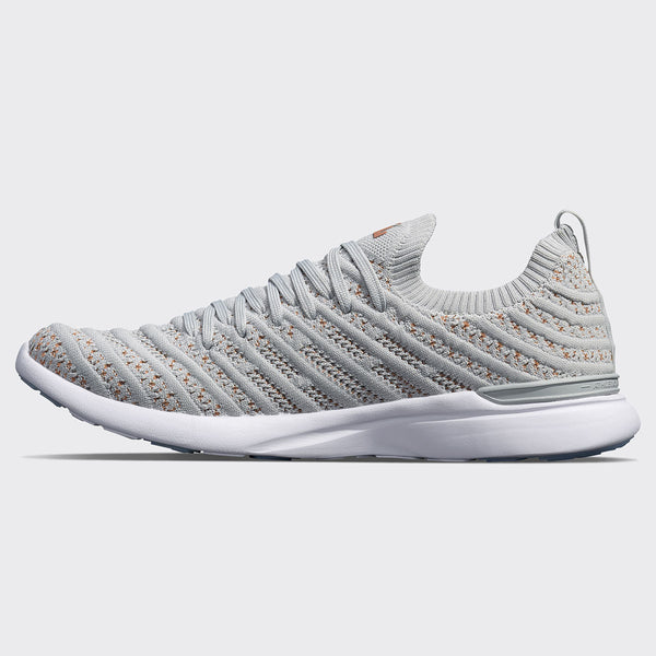 Athletic Propulsion Labs Women's TechLoom Wave Steel Grey / Almond Butter / White