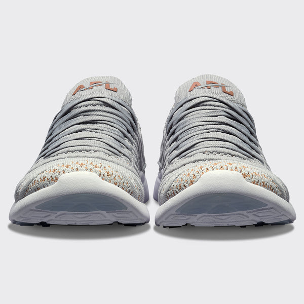 Athletic Propulsion Labs Women's TechLoom Wave Steel Grey / Almond Butter / White