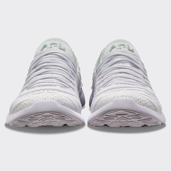 Athletic Propulsion Labs Women's TechLoom Wave White / Matcha / Ribbed