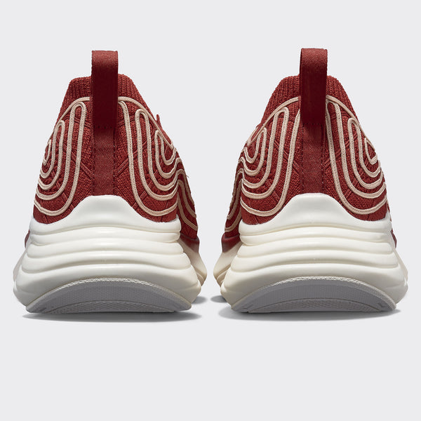 Athletic Propulsion Labs Women's TechLoom Zipline Bordeaux / Oat Silk / Ivory