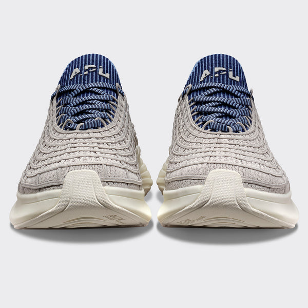 Athletic Propulsion Labs Women's TechLoom Zipline Harbor Grey / Royal Navy / Ribbed