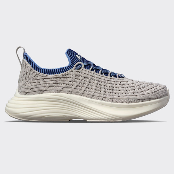 athletic propulsion labs Women's TechLoom Zipline Harbor Grey / Royal Navy / Ribbed