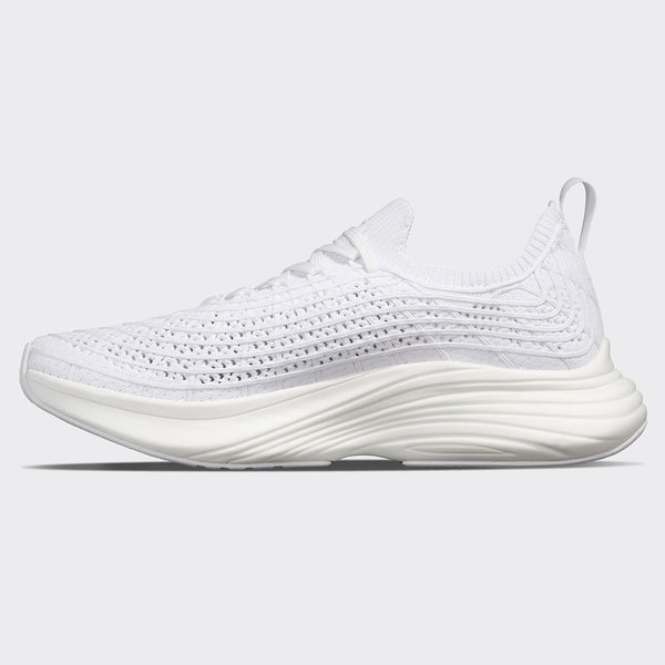 Athletic Propulsion Labs Women's TechLoom Zipline White / White