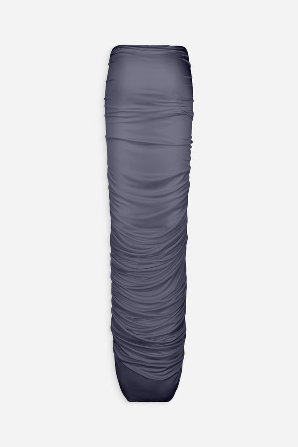Atlein Asymmetric Ruched Skirt