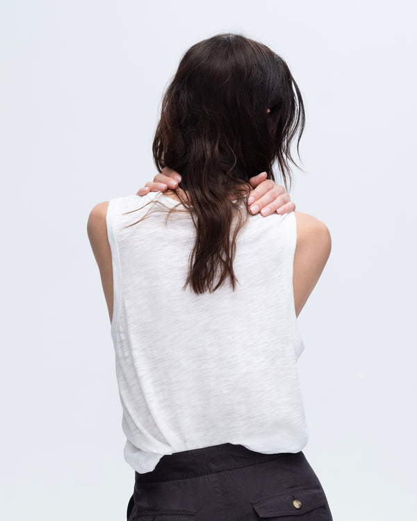 Atm Anthony Thomas Melillo SLUB JERSEY V-NECK TANK