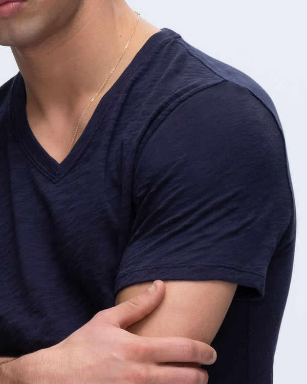 Atm Anthony Thomas Melillo SLUB JERSEY V-NECK TEE