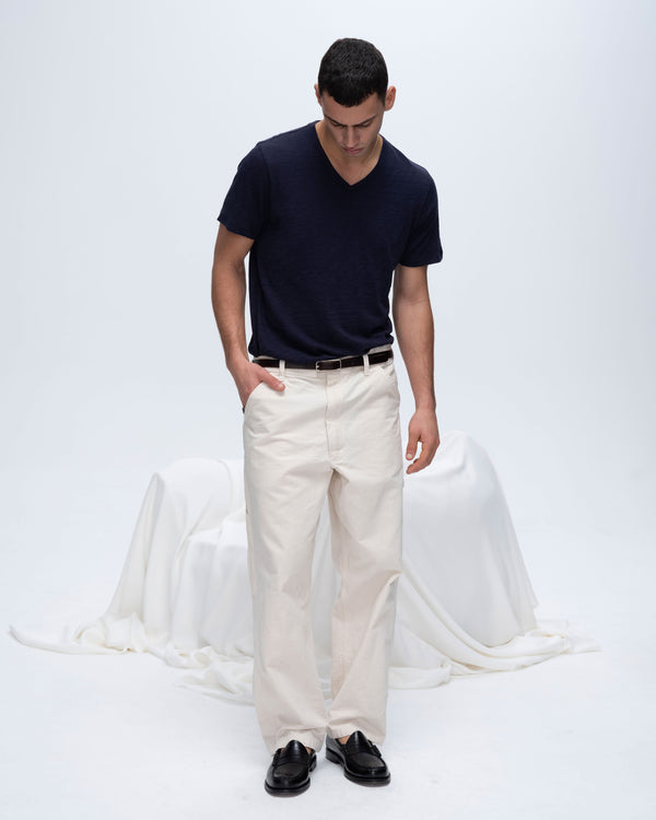 atm anthony thomas melillo SLUB JERSEY V-NECK TEE