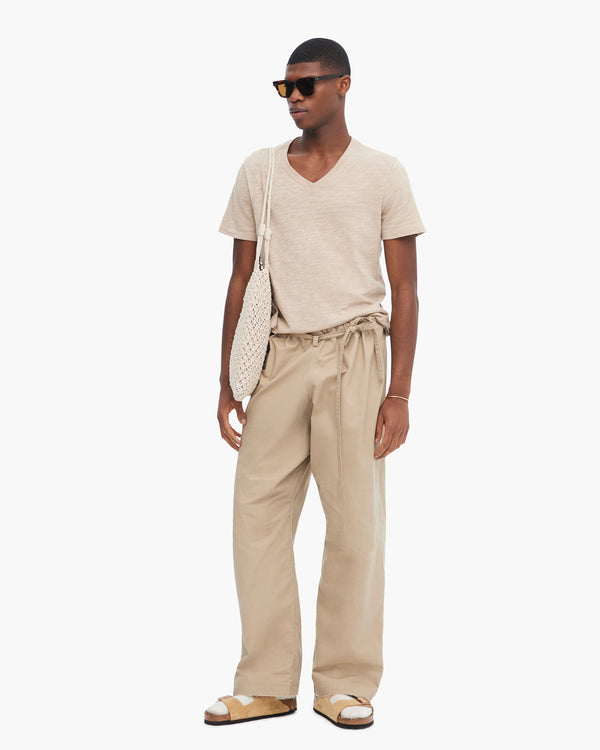 atm anthony thomas melillo SLUB JERSEY V-NECK TEE