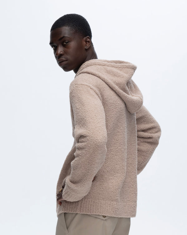 Atm Anthony Thomas Melillo CHENILLE PULL-OVER HOODIE