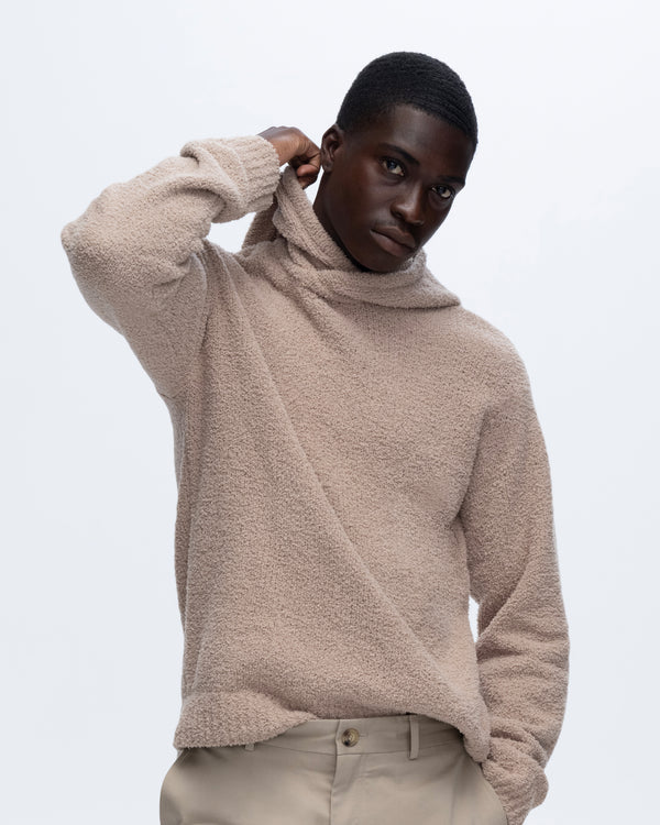 Atm Anthony Thomas Melillo CHENILLE PULL-OVER HOODIE