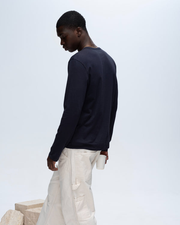 Atm Anthony Thomas Melillo CLASSIC JERSEY LONG SLEEVE HENLEY