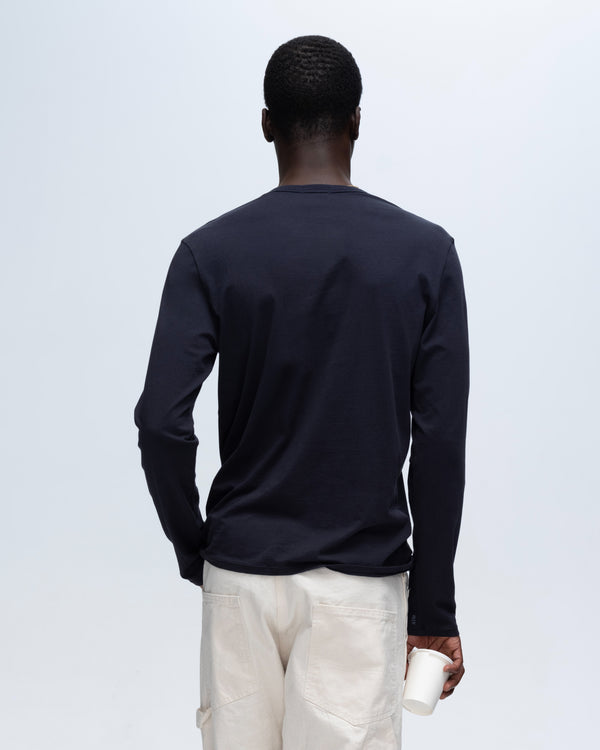 Atm Anthony Thomas Melillo CLASSIC JERSEY LONG SLEEVE HENLEY