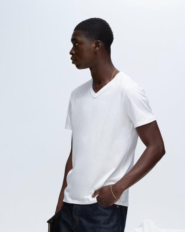 atm anthony thomas melillo CLASSIC JERSEY V-NECK TEE