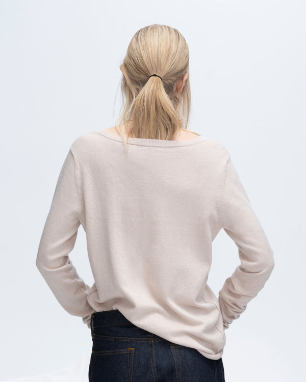 Atm Anthony Thomas Melillo COTTON CASHMERE V-NECK SWEATER