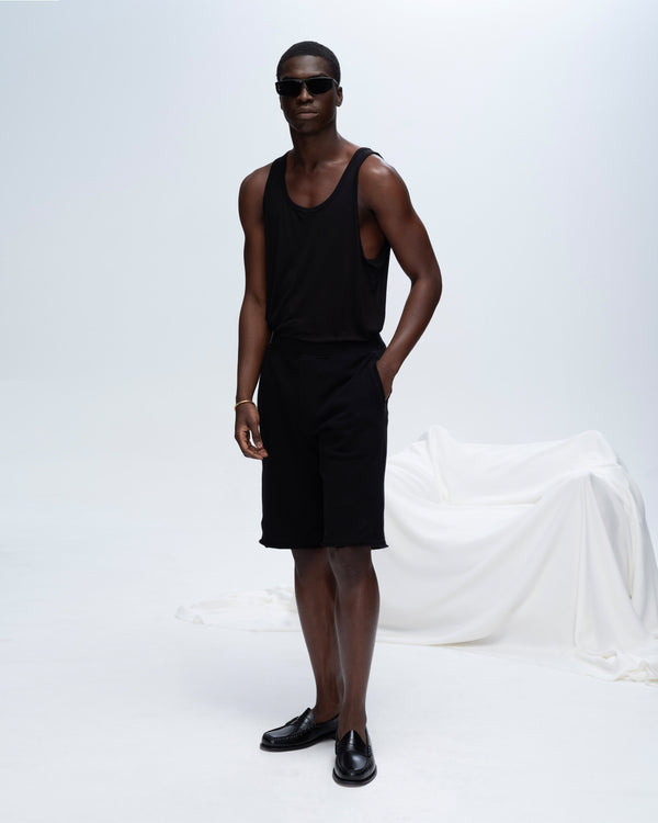 atm anthony thomas melillo FRENCH TERRY PULL-ON SHORTS