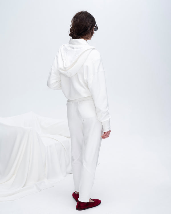 Atm Anthony Thomas Melillo FRENCH TERRY ZIP-UP HOODIE